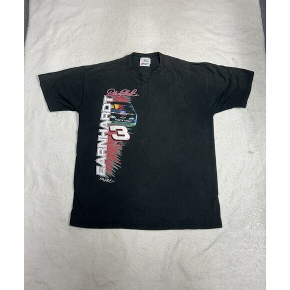 Vtg NASCAR Shirt Dale Earnhardt Competitors View 1999 Winston Cup Schedule XL - Picture 1 of 6